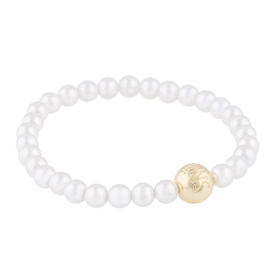 Sophie Elastic Bracelet g/white